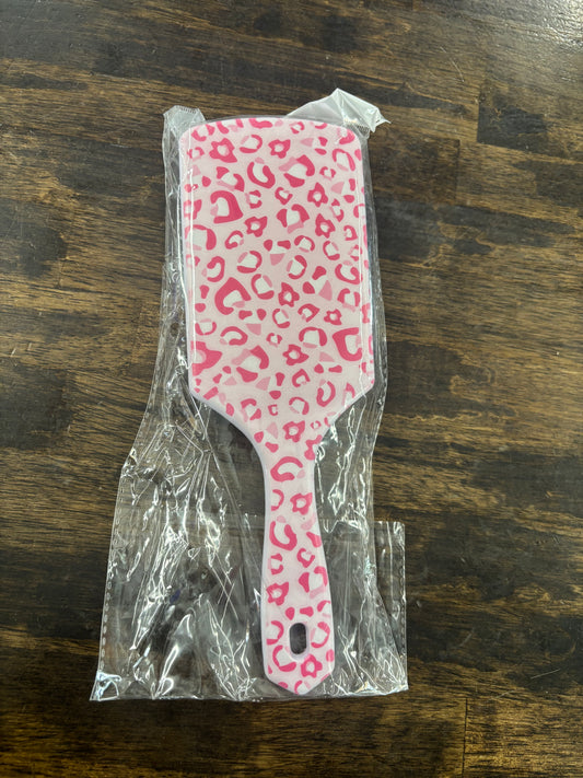 Pink Leopard Brush